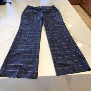 Banana Republic Washable Logan Glenplaid Suit Pant